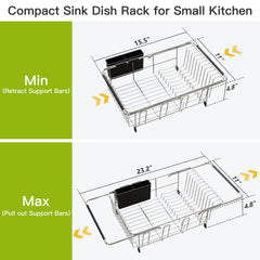 JASIWAY expanded across a wide sink illustrating adjustable fit advantage
