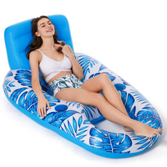 Jasonwell front view lounger showing stable design and comfortable support