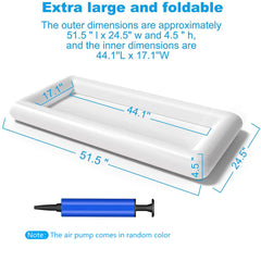 Jasonwell side profile floating on pool creating convenient drink station