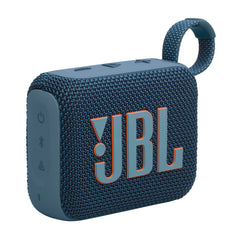 JBL Go 4 front view showing compact speaker and clear JBL branding for portable sound
