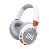 JBL Junior 470NC front view showing kid-friendly design and safe audio