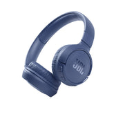 JBL Tune 510BT front view showing design and comfortable fit benefit