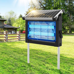 jepwe front view with solar panel showing compact design and outdoor readiness