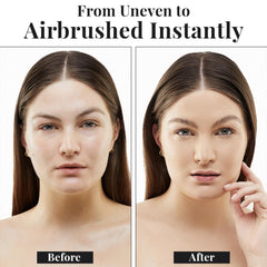 Jerome Alexander texture on skin after application for smooth finish benefit