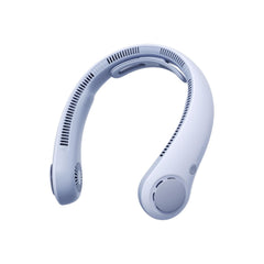 JISULIFE front view of neck fan showing ergonomic design and comfort