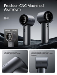 JISULIFE Pro1S metal texture close-up highlighting premium finish and durable feel