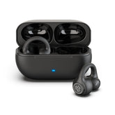 JLab Flex front view showing sleek black design and accessible controls