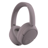 JLab JBuds Lux ANC front profile in mauve showing sleek design and comfort