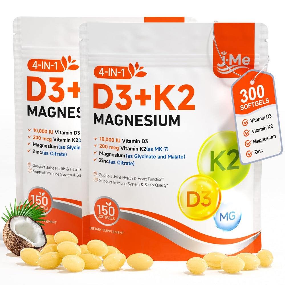 JME front packaging showing vegan D3 K2 blend and benefits