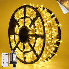 JMEXSUSS front packaging showing full-length string lights for easy setup