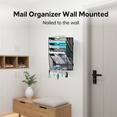 JMHUD bottom tray holding wallet and notes to keep essentials together benefit