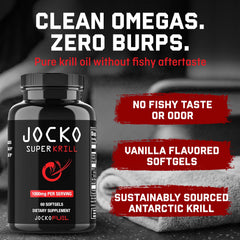 Jocko Fuel nutrition label close-up showing ingredients and serving information