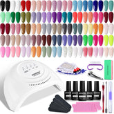 JODSONE front packaging showing full 60-piece gel nail kit for easy setup