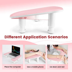 JODSONE rotating phone holder in use for hands-free reference during nail art