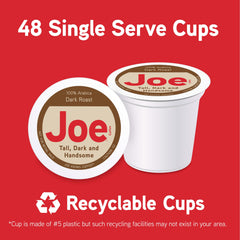 Joe Knows Coffee pods lined up ready to brew illustrating convenience and consistent flavor
