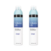 John Frieda front packaging showing volume lift hairspray benefit