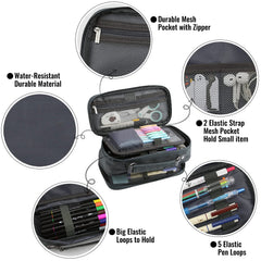 JOINPRO smooth double zipper and reinforced handle for easy carry