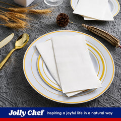 JOLLY CHEF close-up of 2-ply texture highlighting softness and absorbency