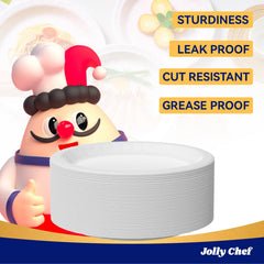 JOLLY CHEF rim close-up highlighting reinforced edge for strength