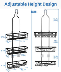 Joqixon close-up of adjustable pole demonstrating height flexibility and secure fit
