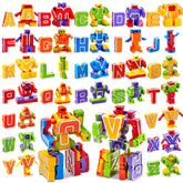 JOYIN front packaging showing box and included alphabots pieces for quick storage