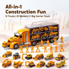 JOYIN excavator close detail highlighting movable arm for hands-on play