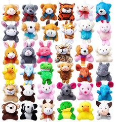 JOYIN front pack display showing all 36 mini plush and colorful variety