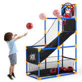 JOYIN front view of assembled hoop showing full set and colorful design benefits quick play