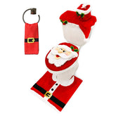 JOYIN front view packaged set showing festive Santa design and complete coverage