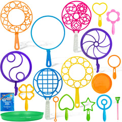 JOYIN tray with mixed bubble solution ready to produce large bubbles