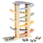 Joyreal front packaging showing 7-level ramp and 8 cars for quick identification