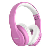 JoySpark front view showing pink headphones and box, highlights ready-to-use benefit