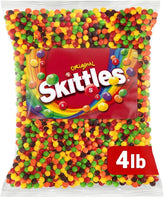 Jumblet ChewySkittles front bag shows bulk candy, ideal for parties