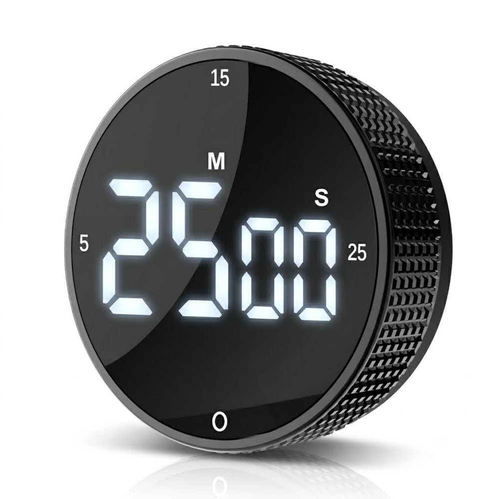 JUNVIL front display showing large LED digits for easy reading