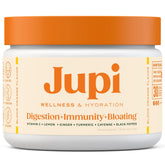 Jupi front tub showing label and 30 servings for convenient daily use