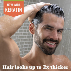 Just for Men Control GX being poured into hand indicating easy daily use