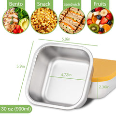 JUSTASHOW stacked containers inside fridge showing space-saving, stackable storage benefit
