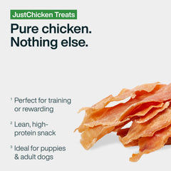 JustFoodForDogs kitchen staff slicing chicken breasts demonstrating handmade process