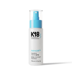 K18 AstroLift front packaging showing bottle and label benefits
