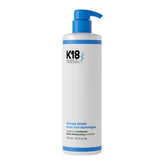 K18 front bottle showing label and size, promotes easy identification