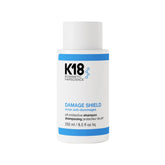 K18 front packaging showing bottle and branding, highlights gentle color protection