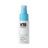 K18 front packaging shows sleek bottle and benefits