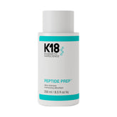 K18 Peptide Prep Detox Shampoo front bottle showing label and size for clarity and trust