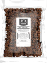 K9 Connoisseur front packaging showing single-ingredient beef lung and USA origin benefits