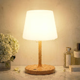 Kakanuo front view lamp showing compact design and warm light benefit