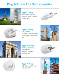 kakyanill close-up of two USB-A and two USB-C ports offering fast charging convenience