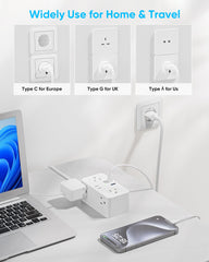 kakyanill wrapped 3ft extension cord around base for tidy storage and travel-ready portability