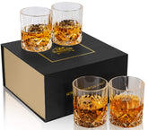 KANARS boxed set of four glasses displayed for gifting and presentation benefit