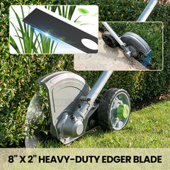 Karbay blade center hole detail showing 1-inch mounting fit