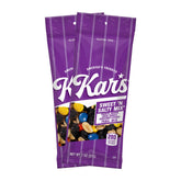 Kar’s Nuts front packaging showing snack pouches and brand recognition benefit
